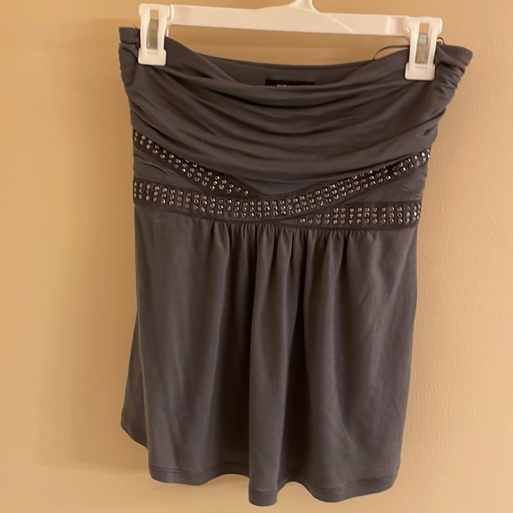 Express flowy tube top